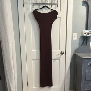 Meshki Deep Red Maxi Dress